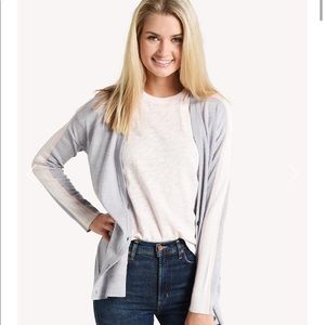 ATM Anthony Thomas Melillo Schoolboy Stripe Cardigan